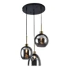 Mist Pendant 3LS E27 SMOKY ABR