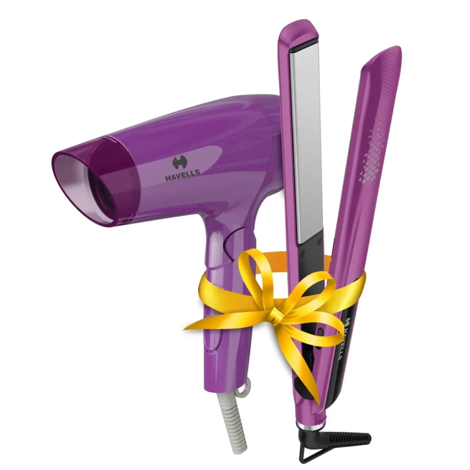 HC4025 Hair Dryer & Straightener Combo