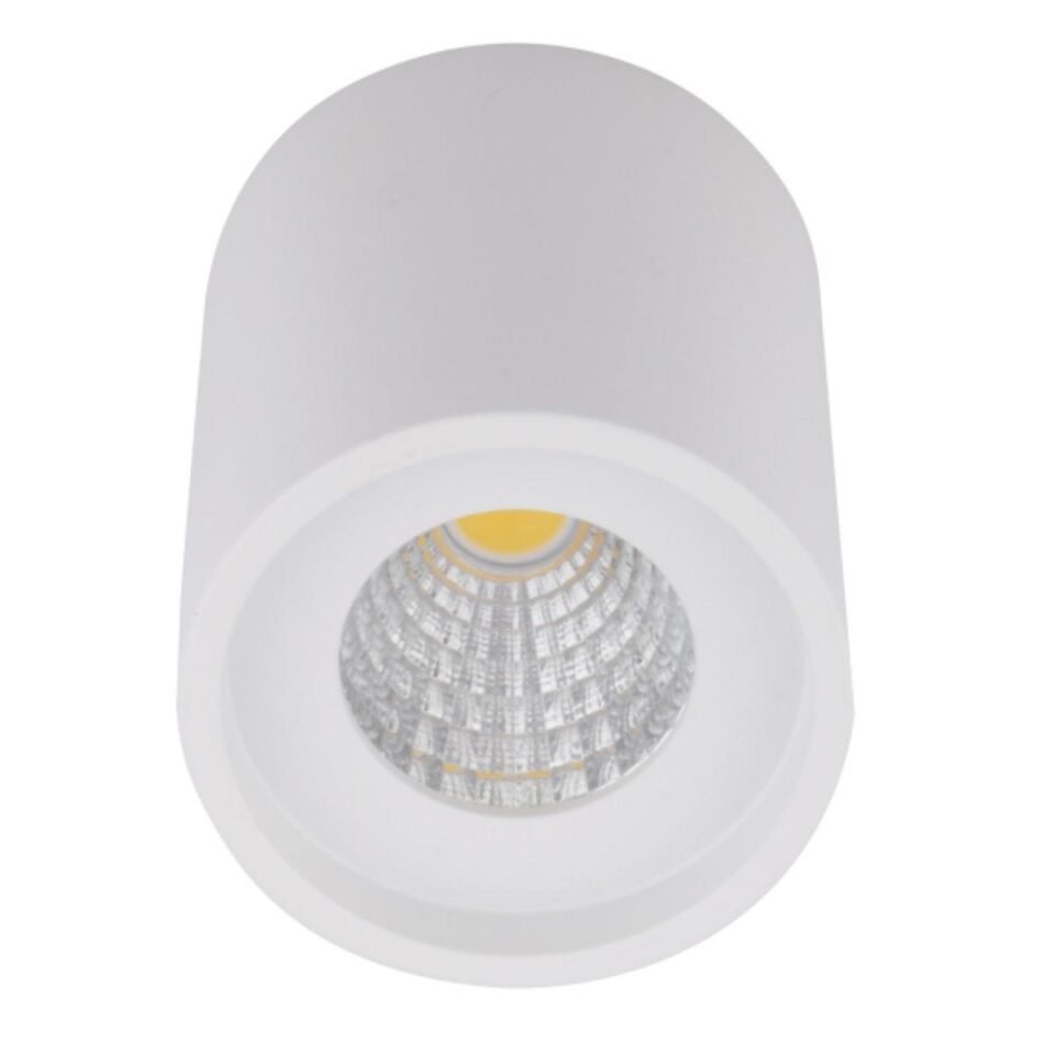 LED Floures Surface Spot WHT 18 W 3000 K