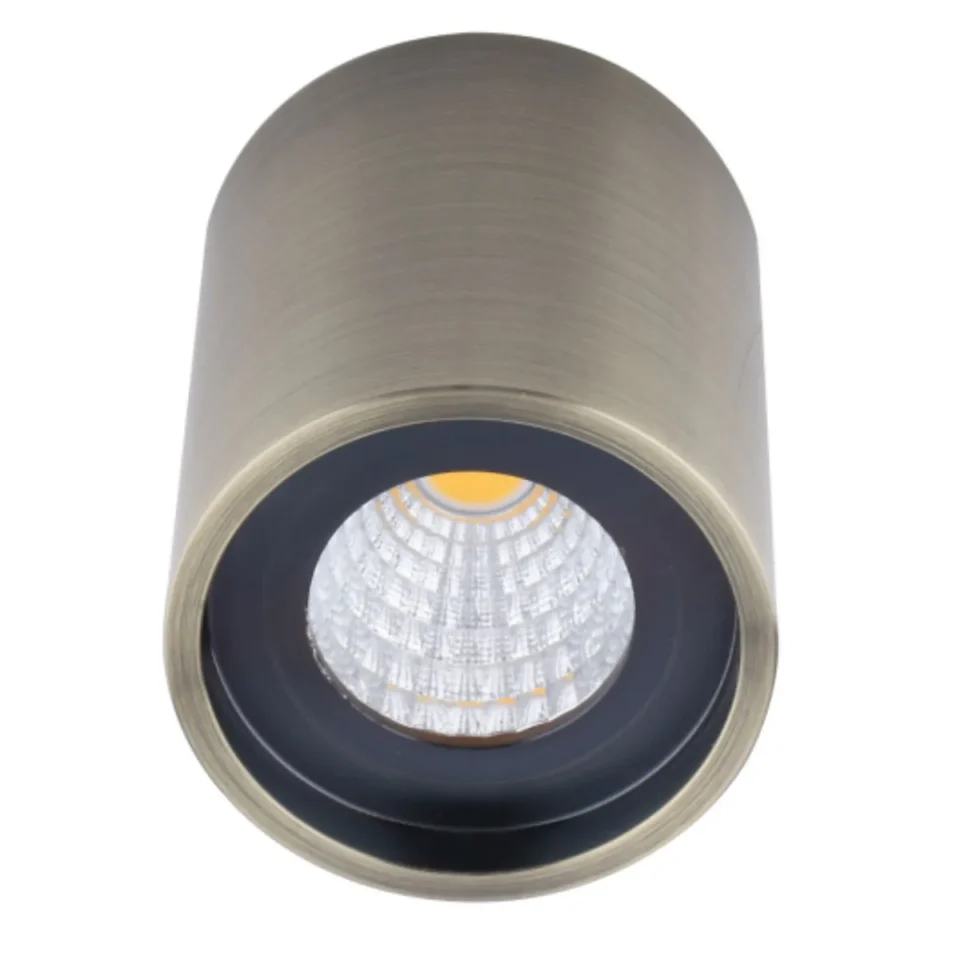 LED Floures Surface Spot BRZ 7 W 3000 K
