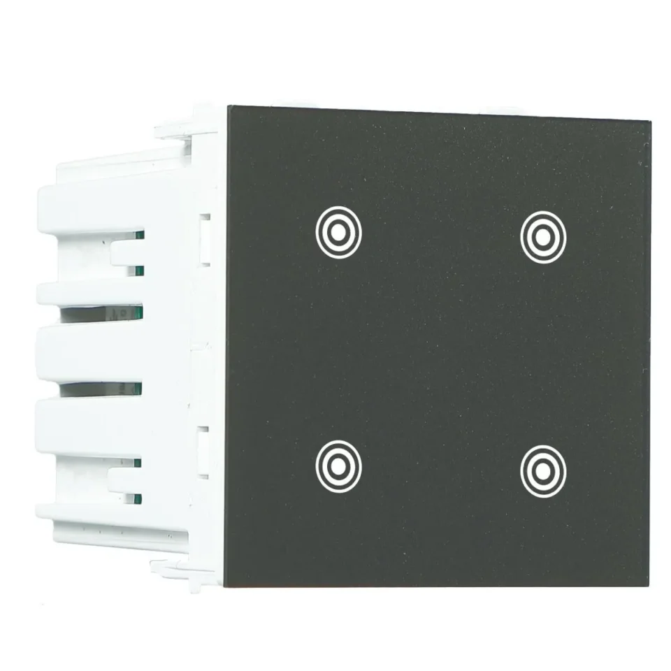 Four Channel Relay Switch Grey