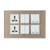 12 M Cover Plate Stone Beige