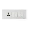 6 M Glass Cover Plate Arctic White