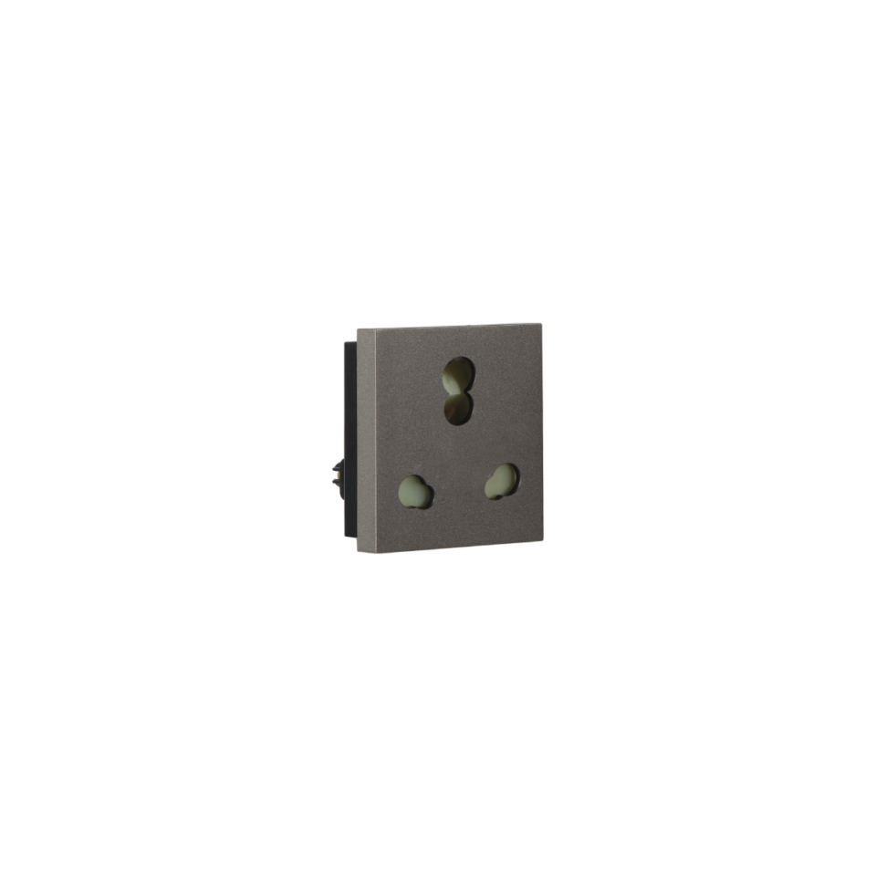 10 A - 25 A 3 Pin Combined Shutter Socket