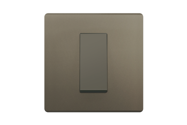 1 M Cover Plate Grey