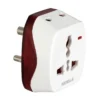 6 A 3 Pin Universal Adaptor With Indicator