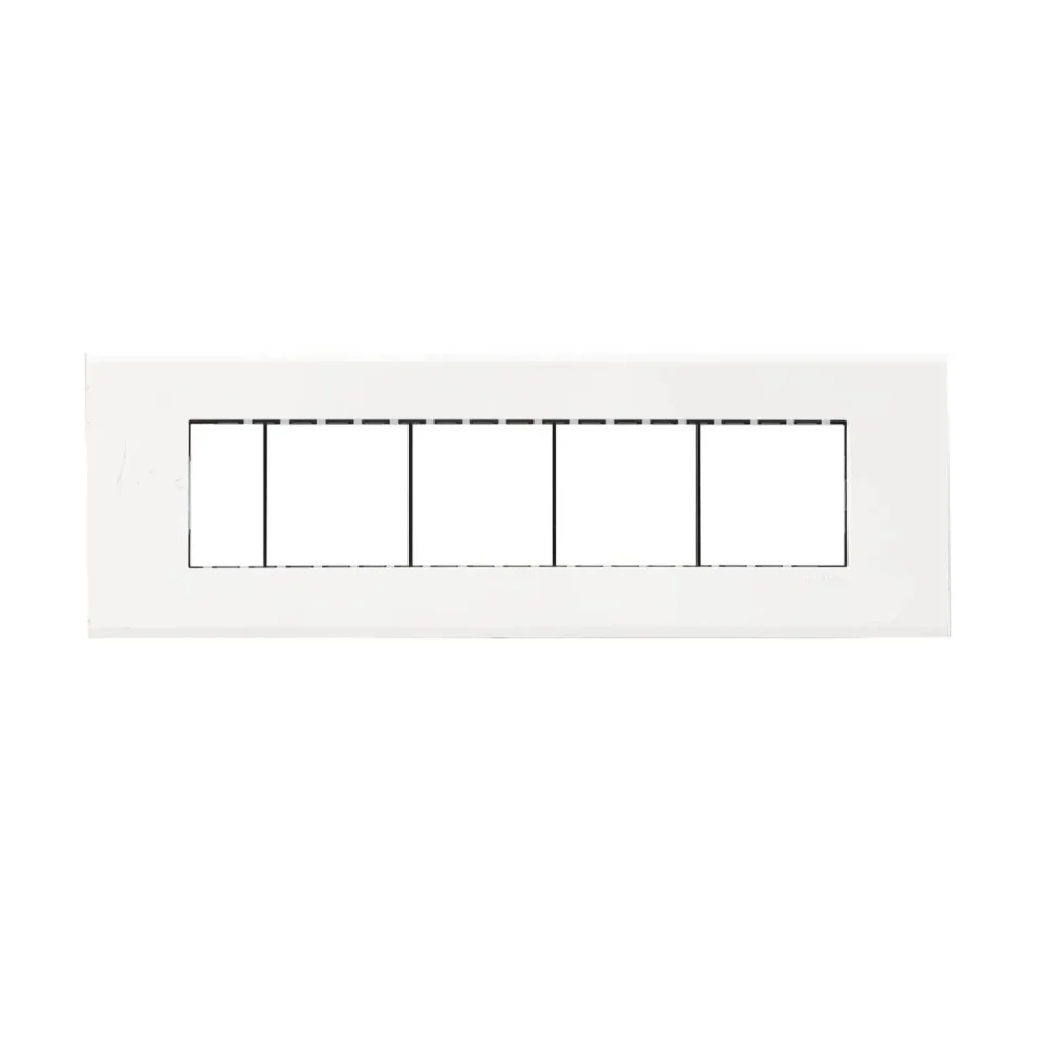 9 M Outer White Plate