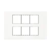 12 M Outer White Plate