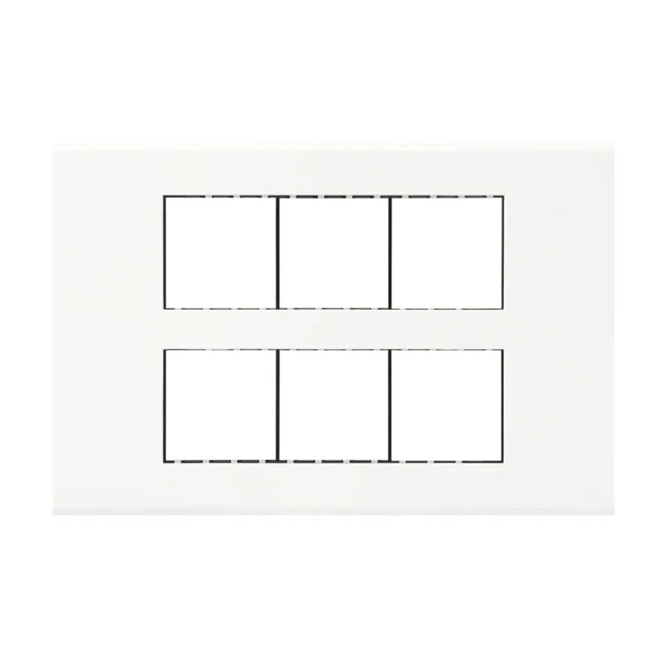 12 M Outer White Plate