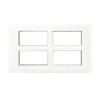 16 M Outer White Plate
