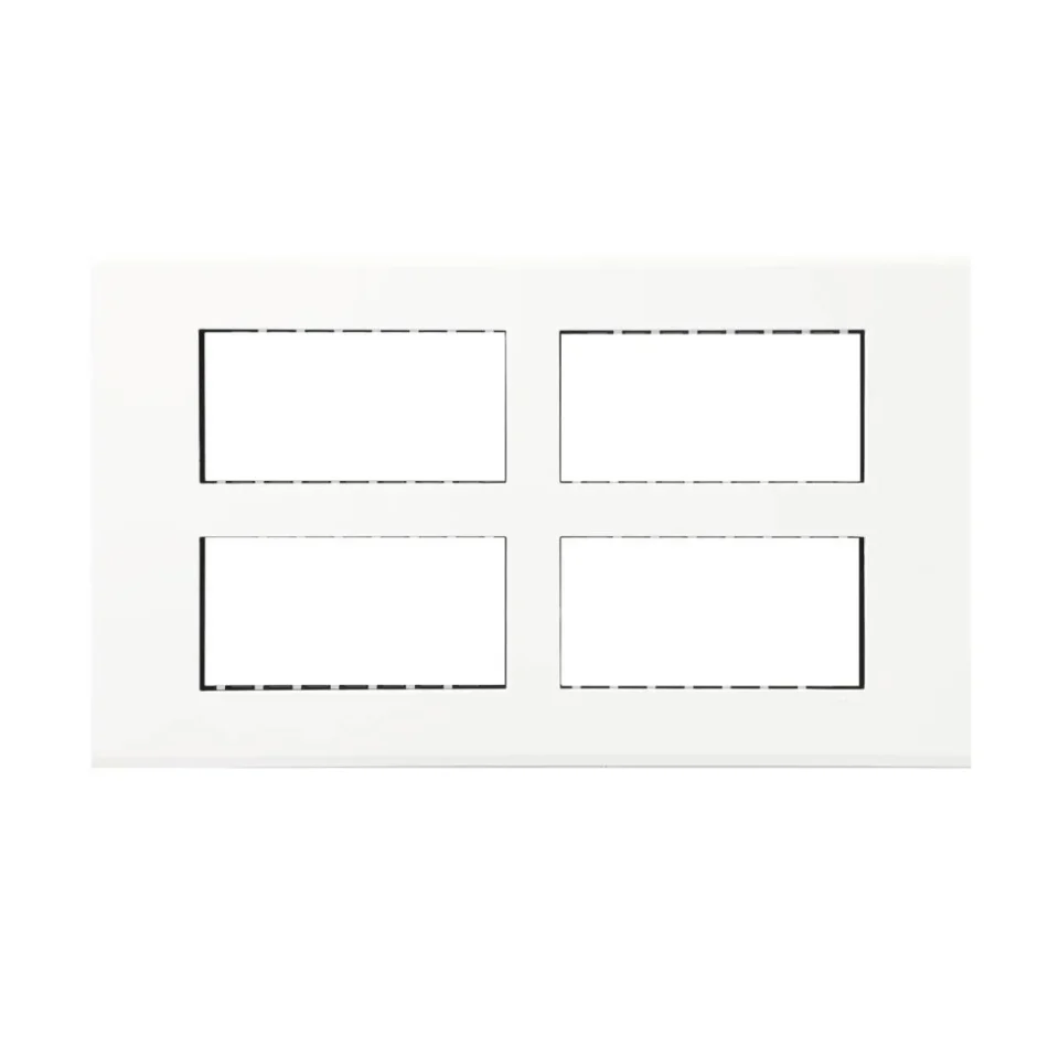16 M Outer White Plate