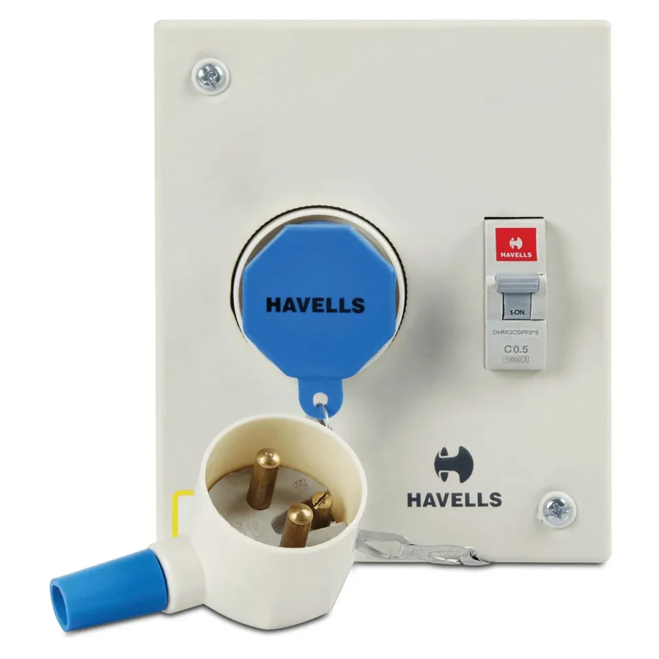 plug and socket box with plastic plug spn