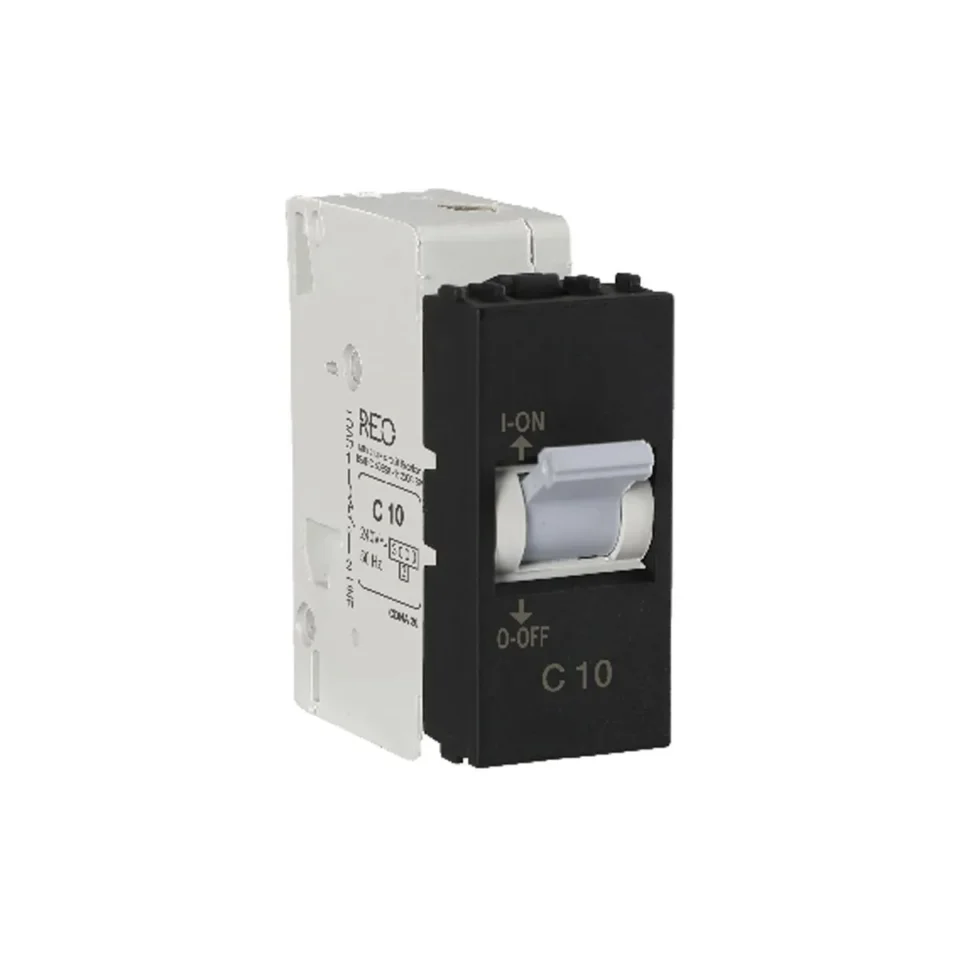 10 A Mini MCB (Soot Black)