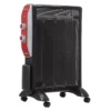 Pacifio Mica Convection Room Heater 2000 W Black & Rose