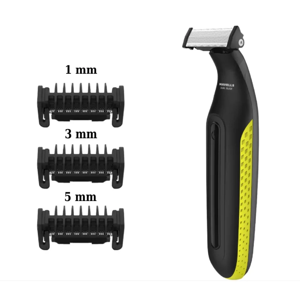 ST7000 Dual Blade Shimmer Black & Yellow, 60 min. Run Time