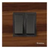 2 M Combined Plate Magnus Acrylic Walnut Wood