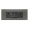6 M Combined Plate Magnus ACR Steel Grey