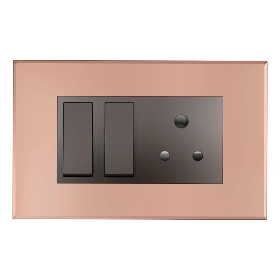 4 M Combined Plate Magnus ACR Glossy Brown