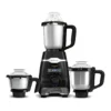 Silencio 500 W Mixer Grinder Black 3 Jar