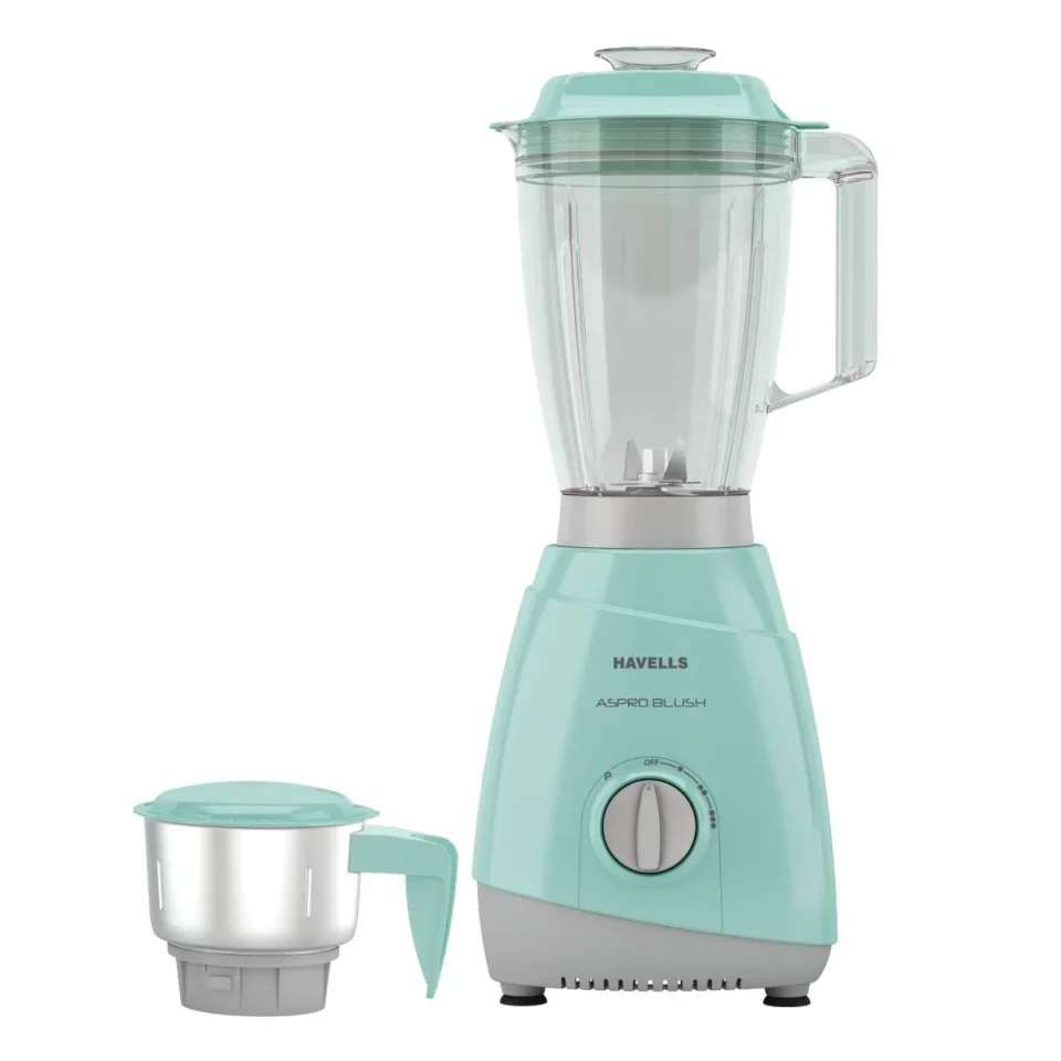 Aspro 400 W Blender Blush Blue, 2 Jar
