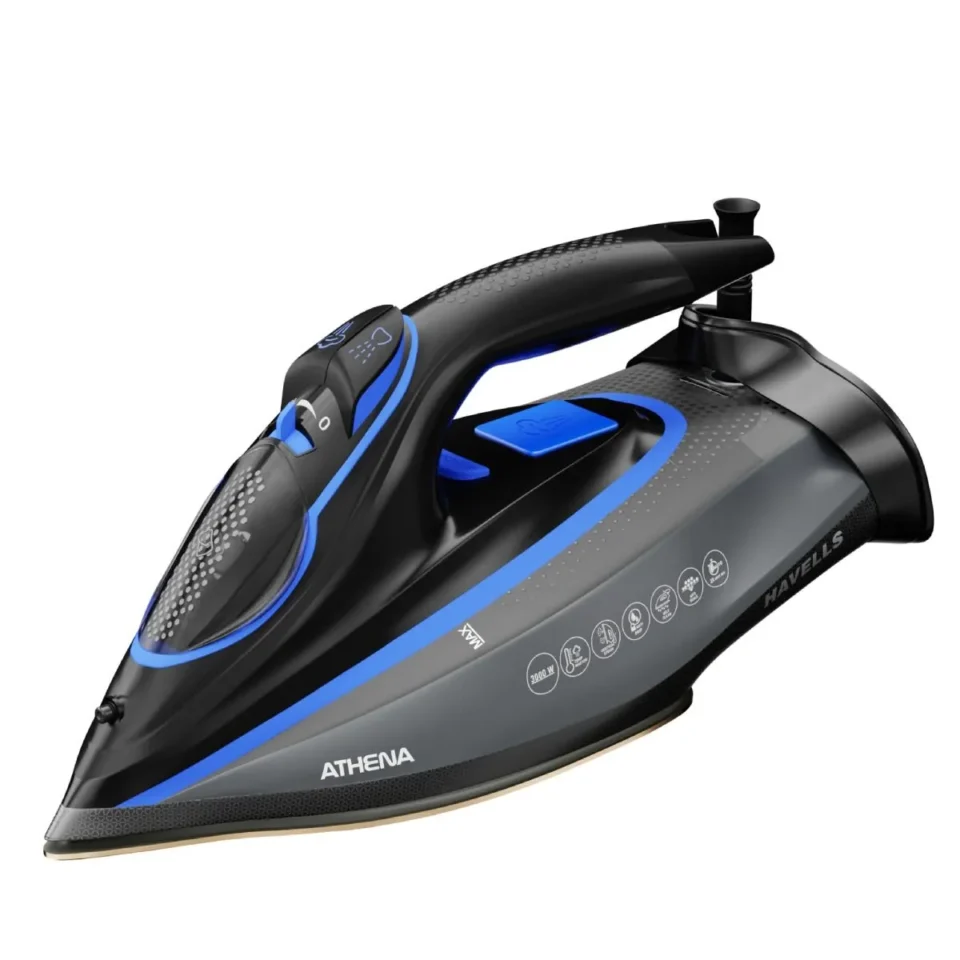 Athena Steam Iron 3000 W Black