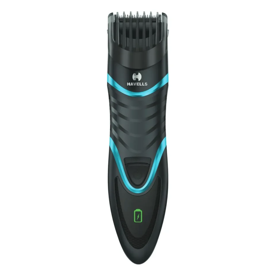 BT9000 Zoom Wheel Beard Trimmer Black/Blue, 50 min. Run Time