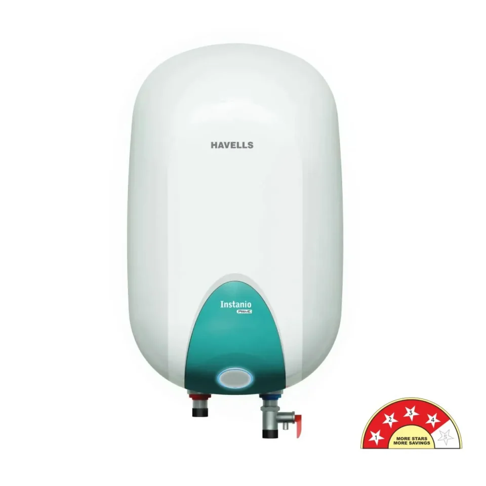 Instanio Prime Storage Water Heater (6 L White Blue)