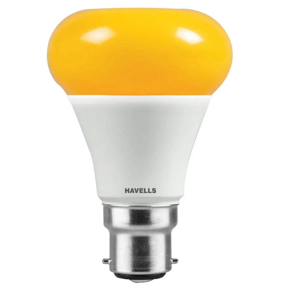 LED Rojo 7 W B22 Yellow Lamp