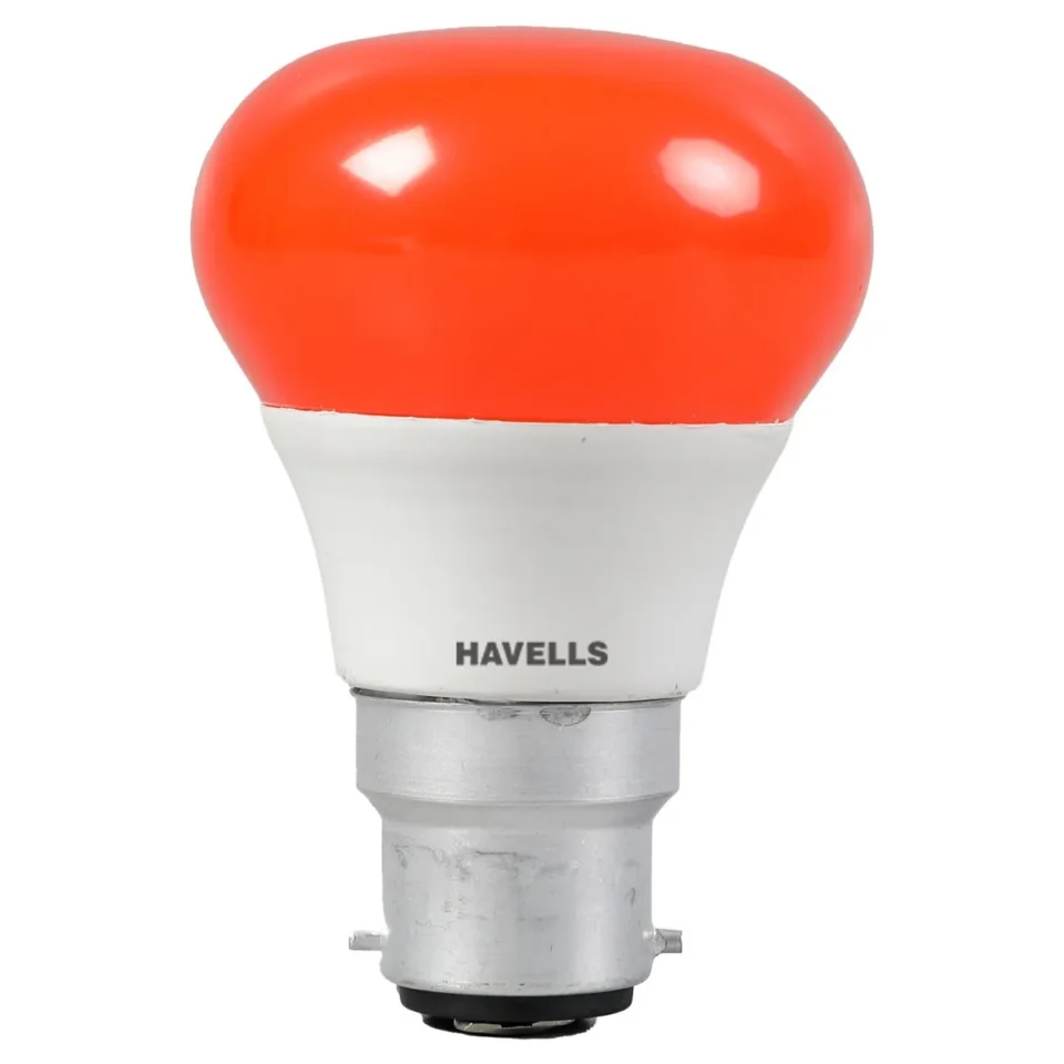 LED Rojo 3 W B22 Red Lamp