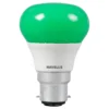 LED Rojo 3 W B22 Green Lamp
