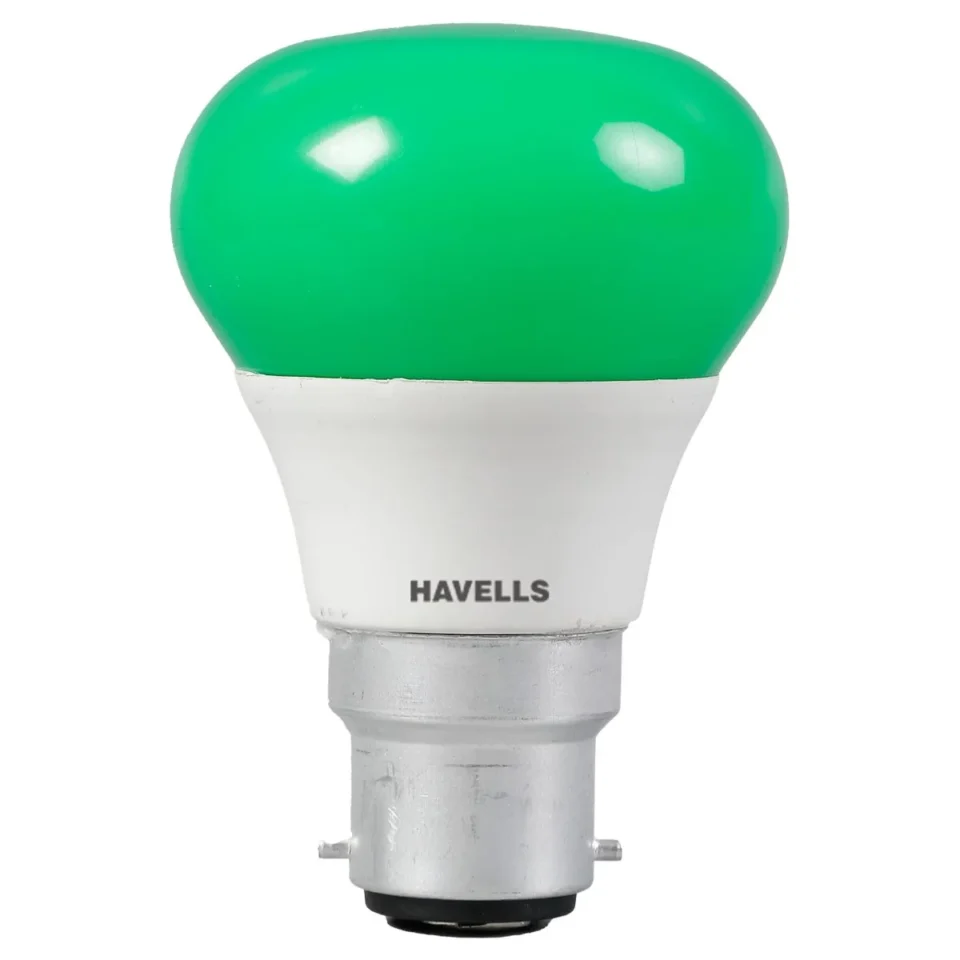 LED Rojo 3 W B22 Green Lamp