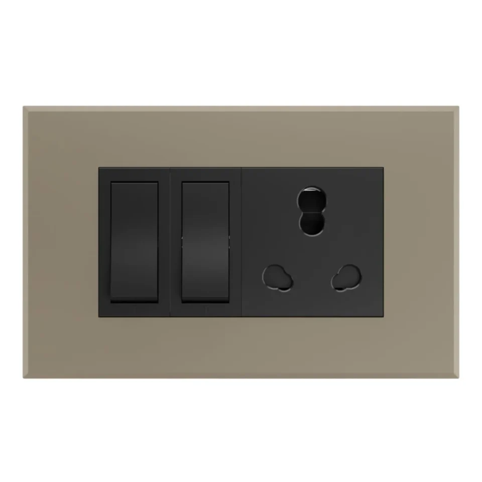 4 M Combined Plate Magnus Matt Gold
