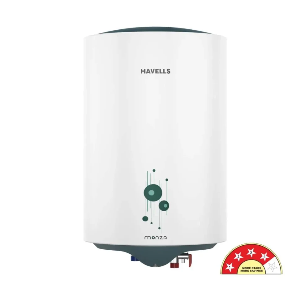 Monza Storage Water Heater (Geyser) 15 L White