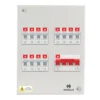 TPN Single Door QVE Series DB Suitable for MCB / RCCB / Isolator as incomer