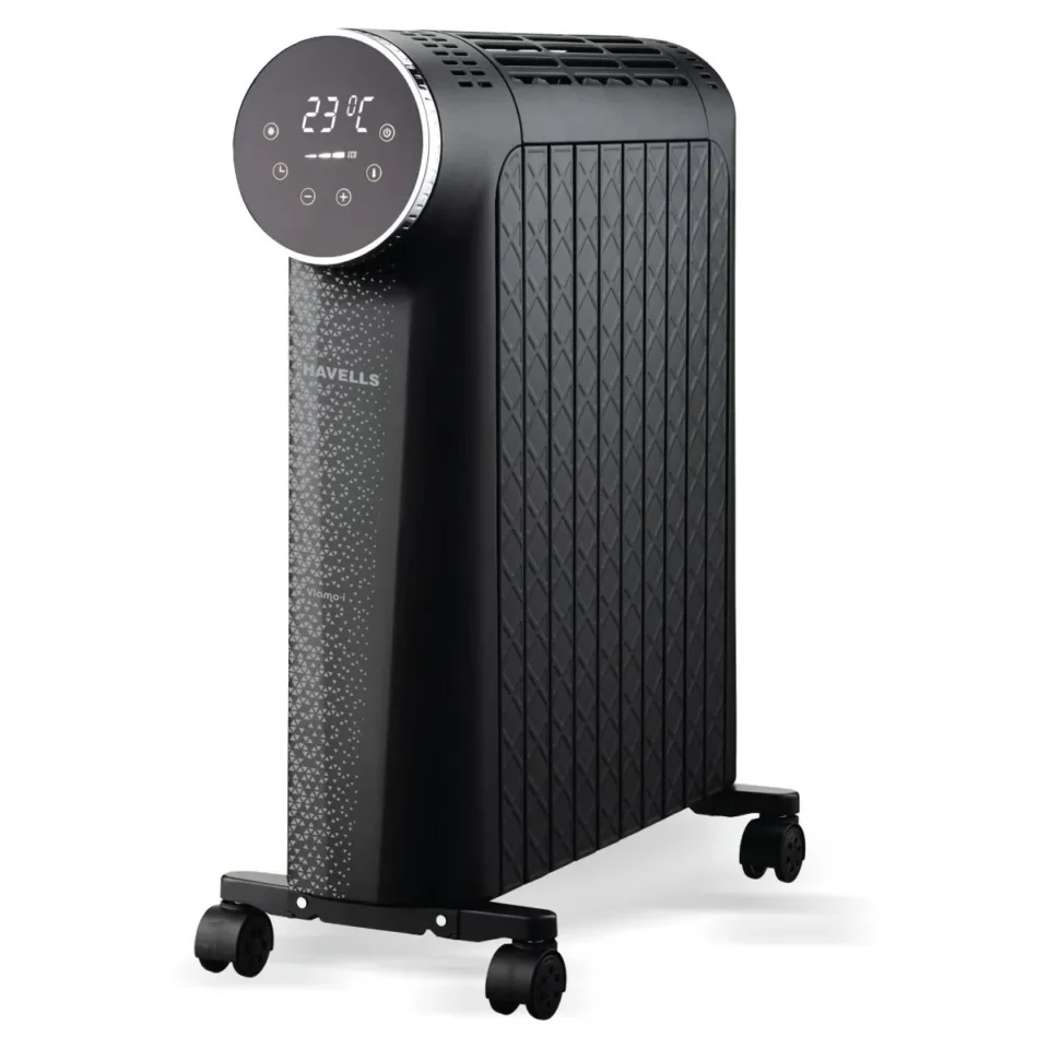 Vlamo-i 10 Fin Oil Filled Room Heater Vlamo i 10 Fin OFR Black 2500 W