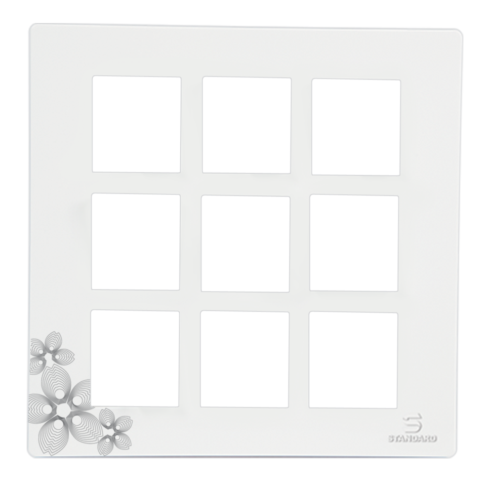 18 M Blossom Cover Plate