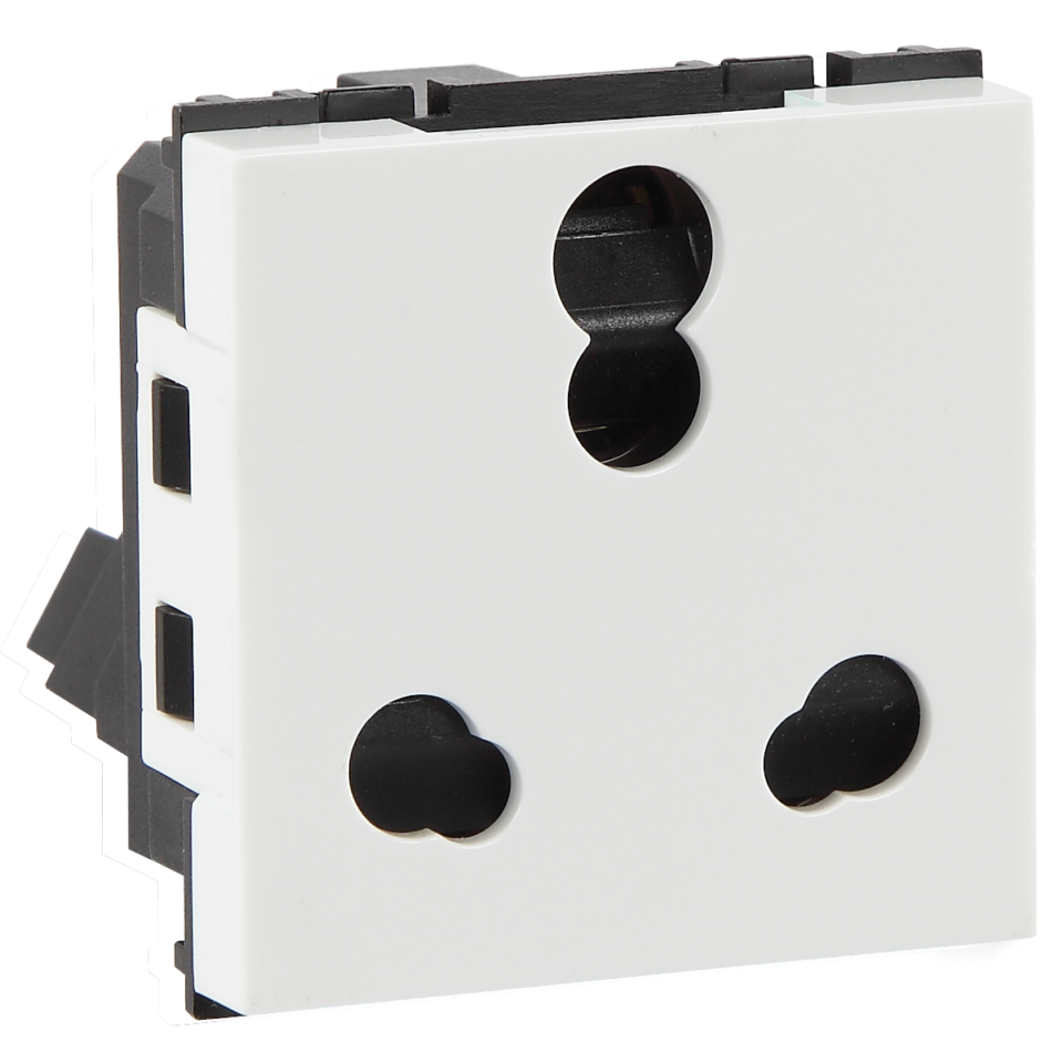 6 A - 16 A 3 Pin Socket