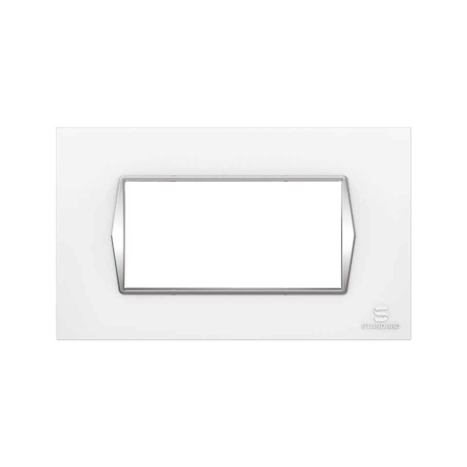 4 M Front Plate Zoe Chrome