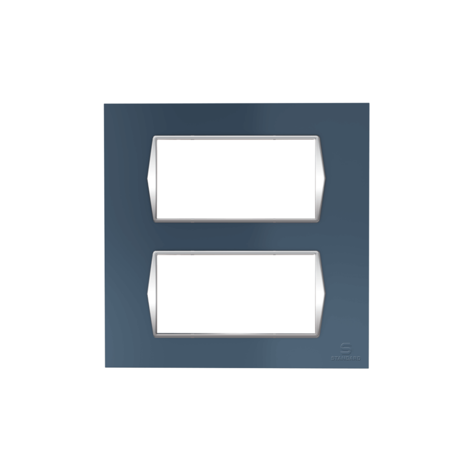 8 M (Square) Outer Plate Zoe Chrome