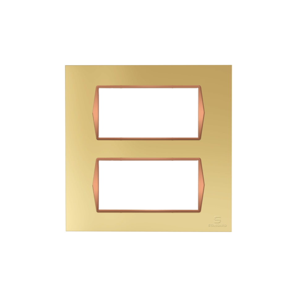 8 M (Square) Outer Plate Zoe Chrome