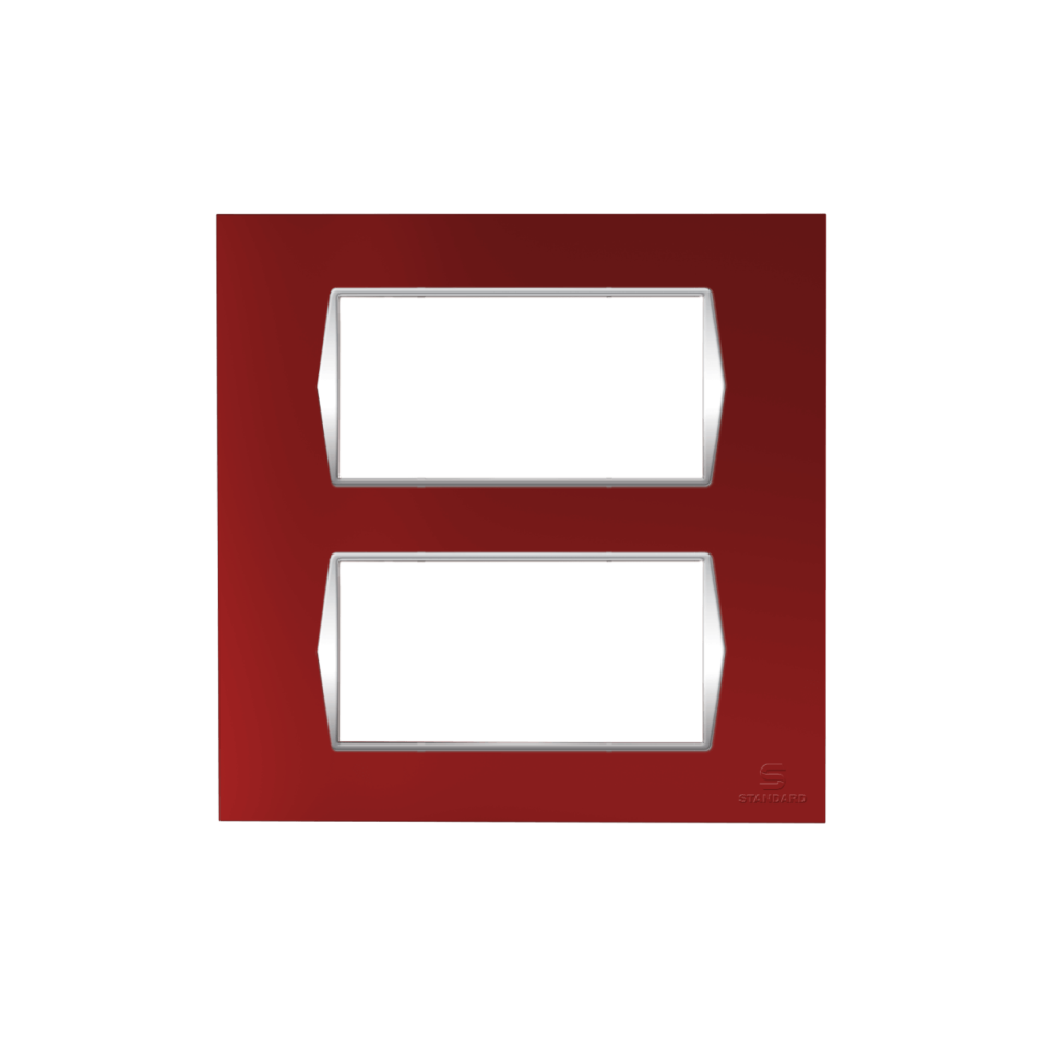 8 M (Square) Outer Plate Zoe Chrome