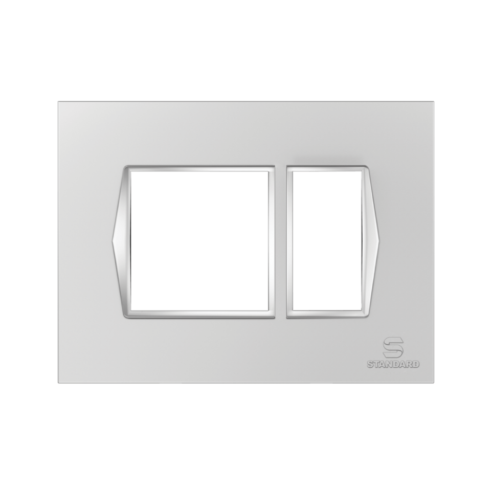 3 M Outer Plate Zoe Chrome