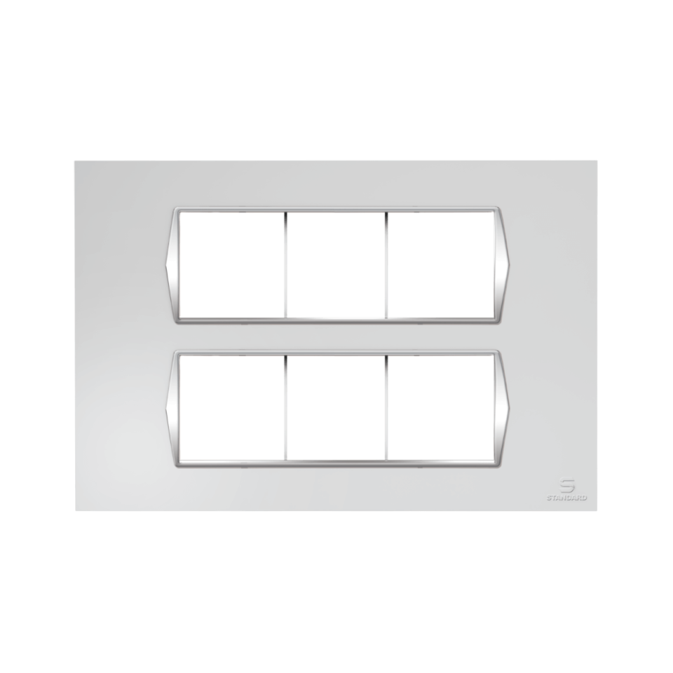 12 M Outer Plate Zoe Chrome
