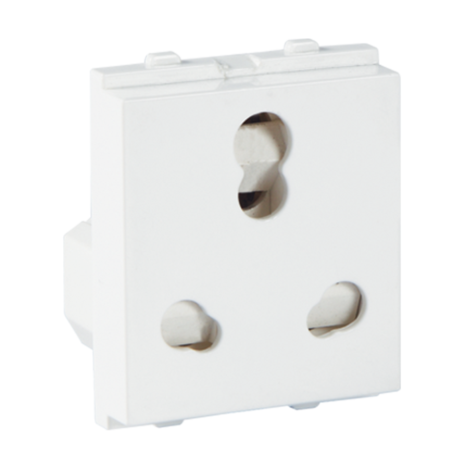 6 A - 16 A 3 Pin Socket