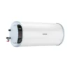 Fabia Slim Horizontal Left Side Storage Water Heater (Geyser) 10 L White Blue-LH