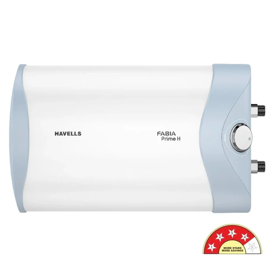 Fabia Prime H Storage Water Heater (Geyser) 6 L White Blue