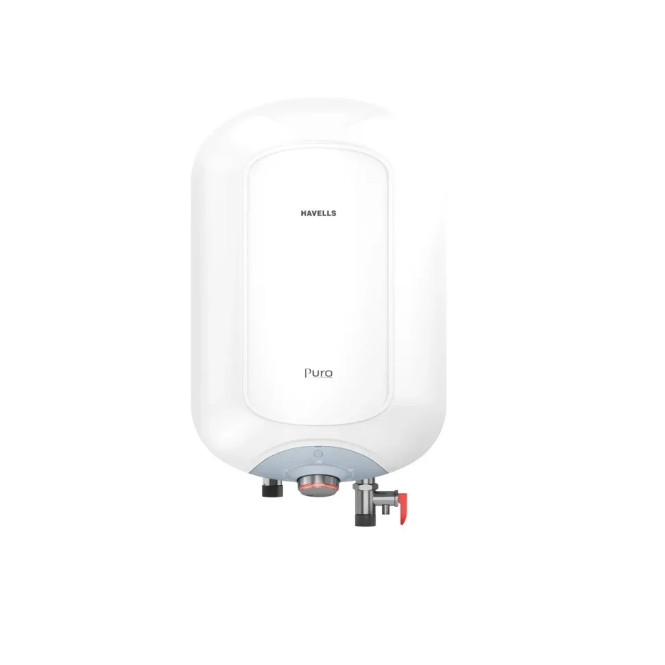 Puro Storage Water Heater (Geyser) 6 L White Blue