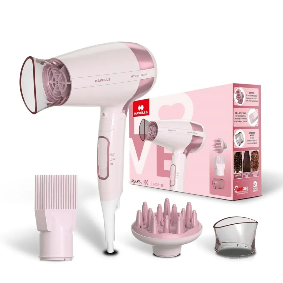HD5161 3 in 1 Styling Hair Dryer