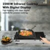 Infrared Cooktop GLO TC22 Infrared Cooktop 2200 W Black