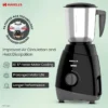 Capture 500 W Mixer Grinder Black and Grey 500 W, 3 Jar